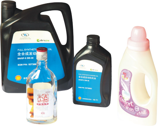 SHL-2510全自動雙面貼標機(物品單面雙面貼標)樣品圖