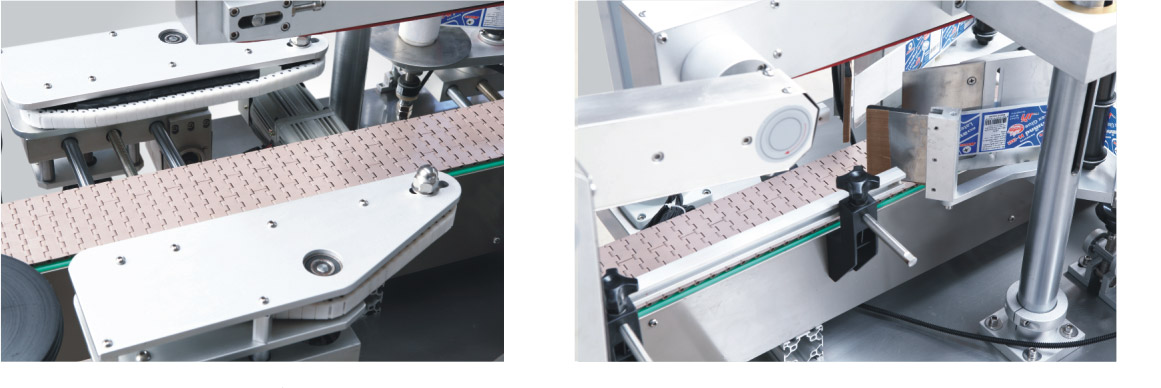 SHL-2510全自動雙面貼標機(物品單面雙面貼標)局部圖